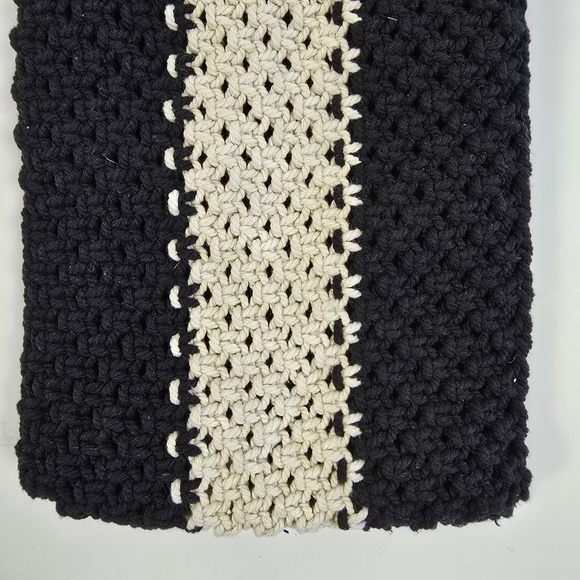 Curateur x Laude The Label Bohemian Handmade The Gabby Macrame Bag NWT - Picture 3 of 14